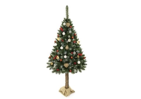 Choinka Sztuczna Sosna Diamentowa 160cm na Pniu