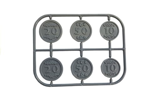 Kasa Sklepowa dla dzieci Niebieska z koszykiem