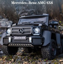 MEGA POJAZD- ORYGINALNY MERCEDES G63, NAPĘD 6X6, MIĘKKIE KOŁA, MIĘKKIE SIEDZENIE, SIEDZENIE DLA RODZICA/SX-1888