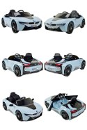 ORYGINALNE BMW I8 - MIĘKKIE KOŁA, MIĘKKIE SIEDZENIE/JE1001