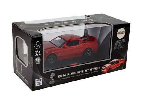 Auto Zdalnie Sterowane Ford Shelby GT500 Czerwony 2.4 G