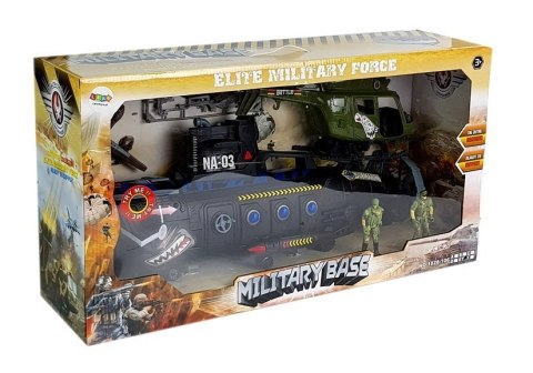 Zestaw Wojskowy Łódź Podwodna 54 cm z Dźwiękami Helikopter