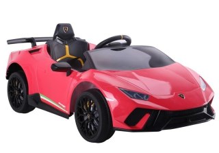 Auto na akumulator Lamborghini Huracan Czerwone 4x45W + PILOT