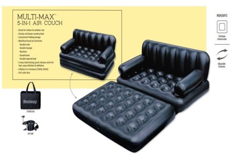 Materac Łóżko 188 x 152 x 64 cm Bestway 75054