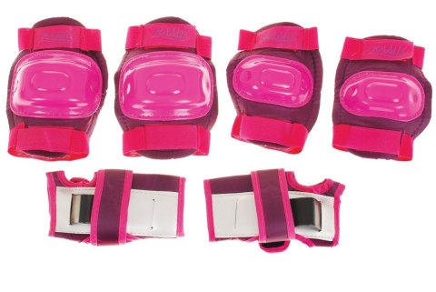 Rolki, Łyżwy, Zestaw 4w1 27-30 Różowe