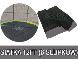 Siatka do Trampoliny 12FT - 6 pól Szary