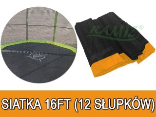 Siatka do Trampoliny 16FT Pomarańczowy