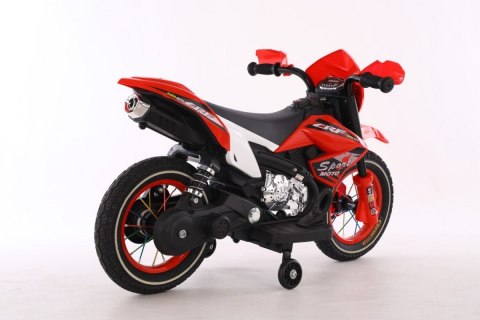 Motor Cross SuperMoto Czerwony