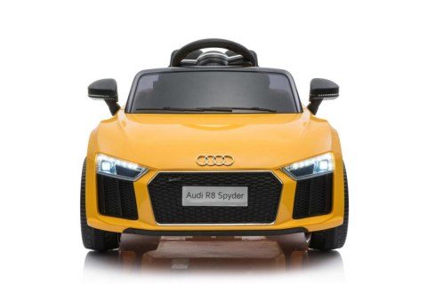 Pojazd Audi R8 Żółty