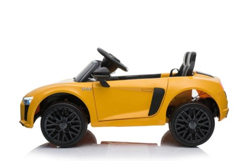 Pojazd Audi R8 Żółty