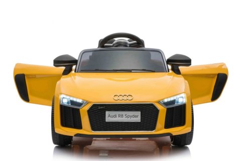 Pojazd Audi R8 Żółty