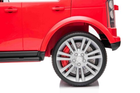Pojazd Land Rover Discovery Czerwony