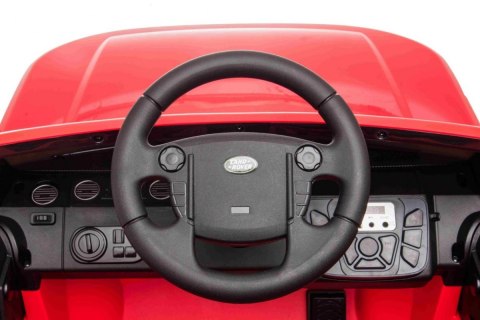 Pojazd Land Rover Discovery Czerwony