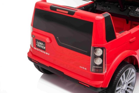 Pojazd Land Rover Discovery Czerwony