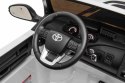 Auto na Akumulator Toyota Hilux 2x240W 24V Biała + POWIĘKSZONY AKUMULATOR