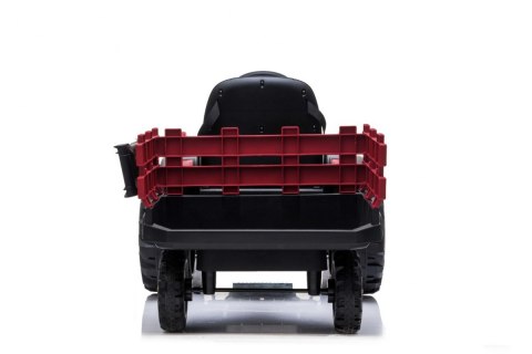 Traktor Titanium Z Przyczepą Czerwony