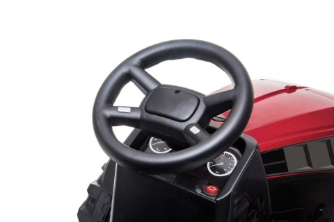 Traktor Titanium Z Przyczepą Czerwony