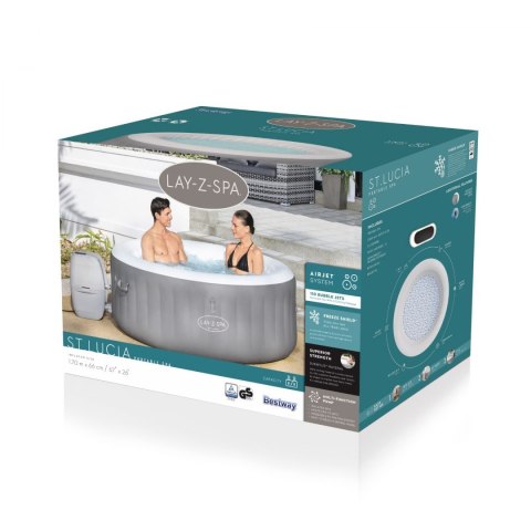 Lay-Z-Spa ST.Lucia Jacuzzi BESTWAY