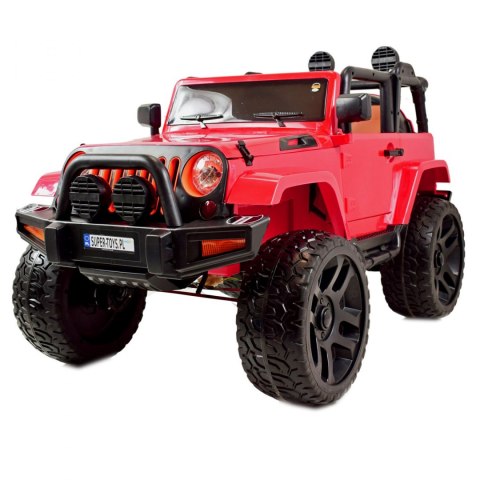 MEGA JEEP 4X4, MIĘKKIE KOŁA, MIĘKKIE SIEDZENIE, SUPER HIT/LT828