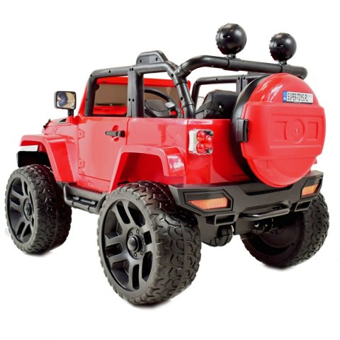 MEGA JEEP 4X4, MIĘKKIE KOŁA, MIĘKKIE SIEDZENIE, SUPER HIT/LT828