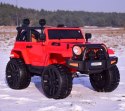 MEGA JEEP 4X4, MIĘKKIE KOŁA, MIĘKKIE SIEDZENIE, SUPER HIT/LT828