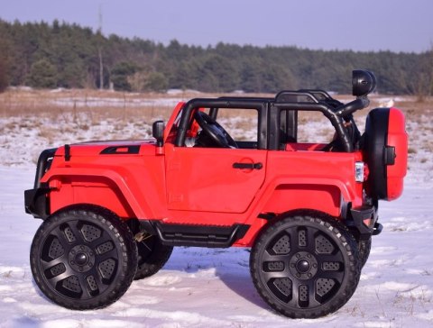 MEGA JEEP 4X4, MIĘKKIE KOŁA, MIĘKKIE SIEDZENIE, SUPER HIT/LT828