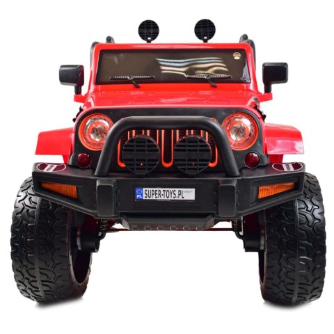 MEGA JEEP 4X4, MIĘKKIE KOŁA, MIĘKKIE SIEDZENIE, SUPER HIT/LT828