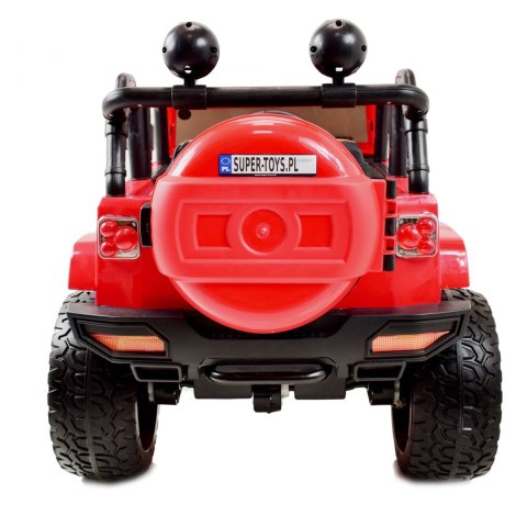 MEGA JEEP 4X4, MIĘKKIE KOŁA, MIĘKKIE SIEDZENIE, SUPER HIT/LT828