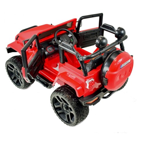 MEGA JEEP 4X4, MIĘKKIE KOŁA, MIĘKKIE SIEDZENIE, SUPER HIT/LT828