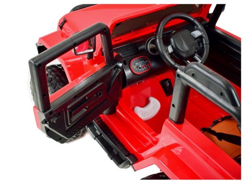 MEGA JEEP 4X4, MIĘKKIE KOŁA, MIĘKKIE SIEDZENIE, SUPER HIT/LT828
