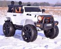 MEGA JEEP 4X4, MIĘKKIE KOŁA, MIĘKKIE SIEDZENIE, SUPER HIT/LT828