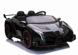 ORYGINALNE LAMBORGHINI VENENO NA AKUMULATOR, MIĘKKIE KOŁA, MIĘKKIE SIEDZENIE/XMX617