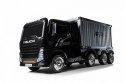 Pojazd Container Truck Czarny + Naczepa