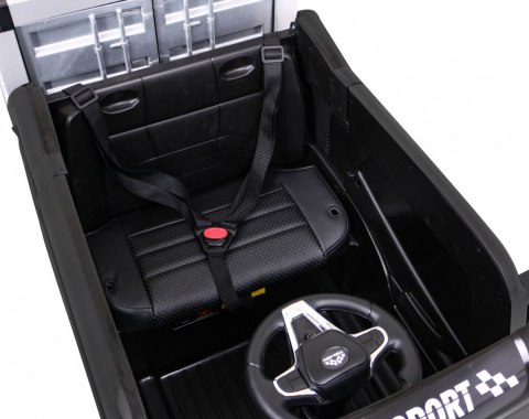 TIR / Ciągnik siodłowy na akumulator Container Truck Czarny + Naczepa