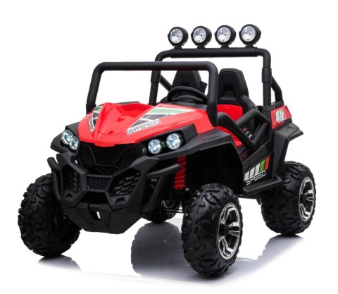 MEGA BUGGY 4X4 2x12V SPEED NEW DLA 2 DZIECI, MĘKKIE KOŁA, MIĘKKIE SIEDZENIA/S2588