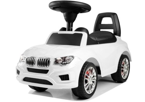 Samochód-jeździk "SuperCar" Nr3 z sygnałem dźwiękowym (biały) 84538