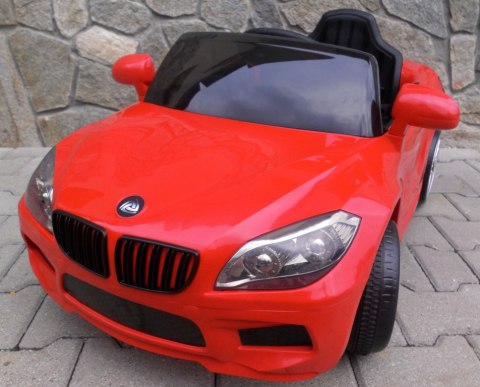 Auto na akumulator CABRIO B14 czerwone