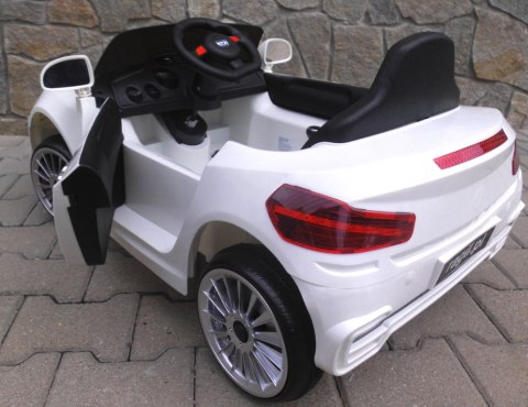 Auto na akumulator CABRIO B14 białe