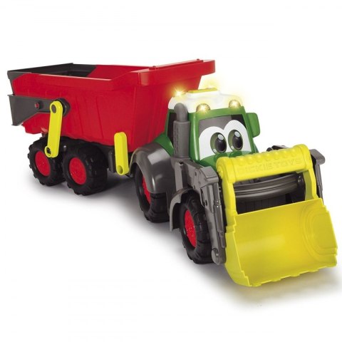 DICKIE Happy Traktor z przyczepką Fendt Światło Dźwięk