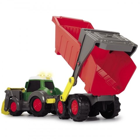 DICKIE Happy Traktor z przyczepką Fendt Światło Dźwięk