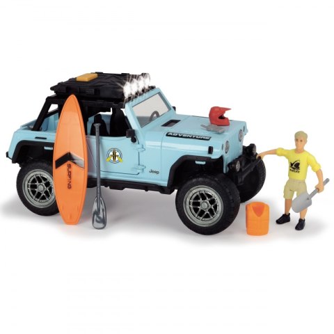 DICKIE Play Life Zestaw Surfera Jeep Akcesoria