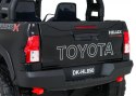 Pojazd Toyota Hillux Czarna 4x45W + 2x12V10Ah - POWIĘKSZONY AKUMULATOR