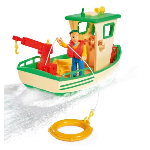 Simba Strażak Sam Rybacka Łódź Kuter Charliego Akcesoria