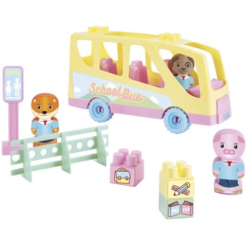 Ecoiffier Abrick Autobus szkolny z akcesoriami