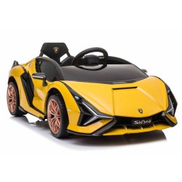 ORYGINALNE LAMBORGHINI SIAN, MIĘKKIE KOŁA, MIĘKKIE SIEDZENIE, 4x4, FUNKCJA BUJANIA - FULL OPCJA /QLS6388