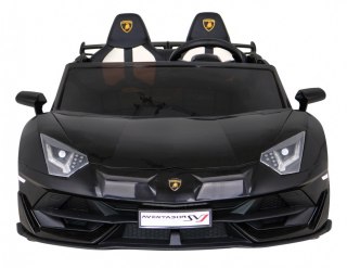 LICENCJONOWANY LAMBORGHINI AVENTADOR SVJ DLA 2 DZIECI, FUNKCJA DRIFTU MIĘKKIE SIEDZENIE, MIĘKKIE KOŁA/SX2028 2x300W