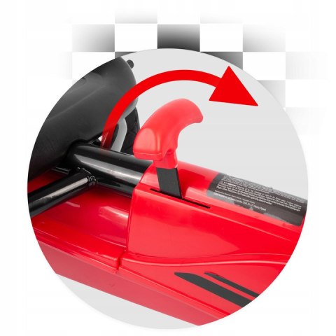 Gokart STAR Czerwony