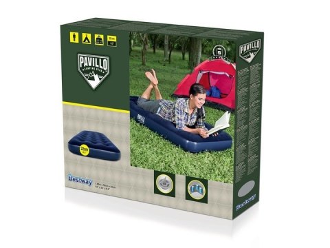 Materac dmuchany z pompką 185 x 76 x 22 cm Bestway 67000