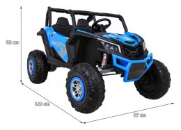 Auto na akumulator Buggy UTV-MX 24V XMX613 4x4 Niebieski