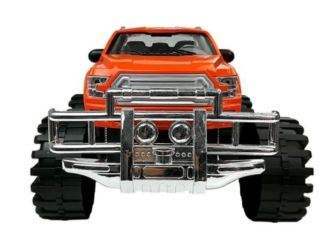 Zestaw Pojazdów Monster Truck Czerwony Laweta 58 cm